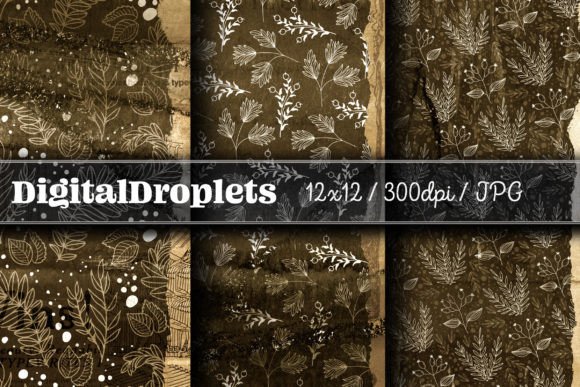 Download Gold Streaked Botanicals Vol. 2 | FREE - Gold Collection