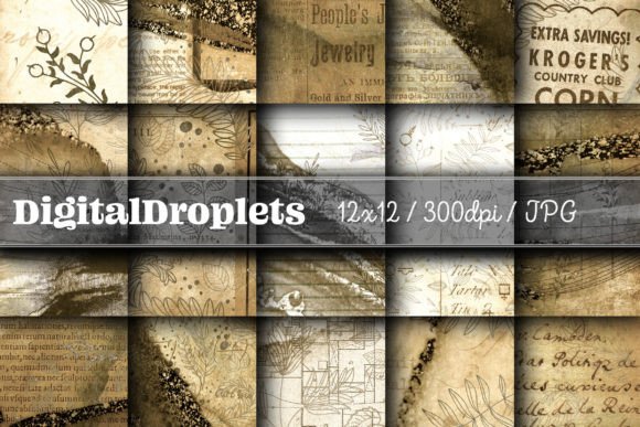 Download Gold Streaked Botanicals Vol. 7 - Gold Collection